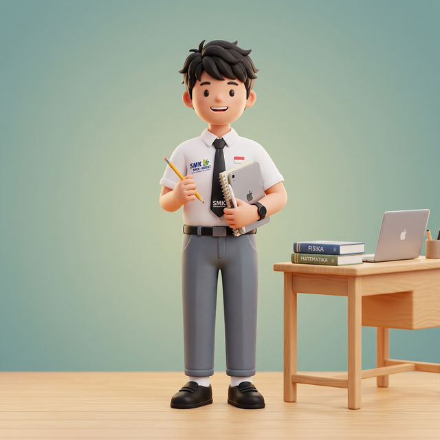 Ilustrasi Siswa SMK